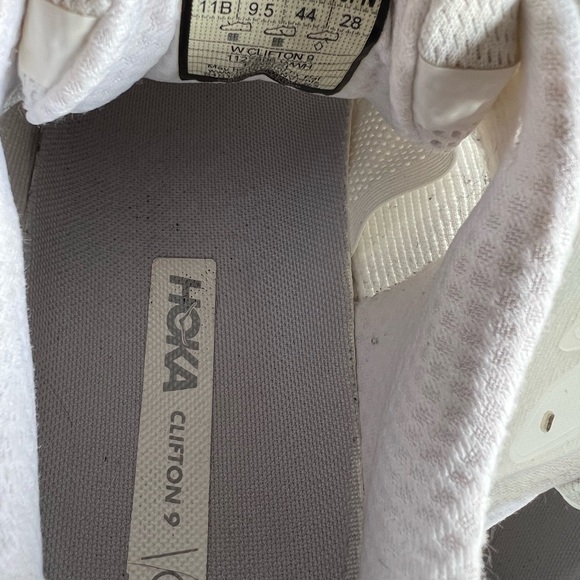 Hoka All-White Athletic Sneakers - Picture 6 of 12